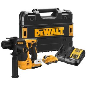 Аккумуляторный перфоратор DEWALT DCH072L2, 12 В, 1.2 Дж, 4280 уд/мин, с 2 АКБ 3 Ач и ЗУ, в кейсе TSTAK (УЦЕНЕННЫЙ ТОВАР) (DCH072L2-QW/U)