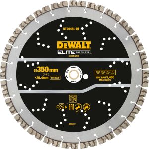 Диск алмазный DEWALT DT20465, по бетону, 350х25.4х1 мм, 1 шт. (DT20465-QZ)
