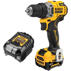 Аккумуляторная дрель-шуруповерт DEWALT DCD701L1, 12 В, 1500 об/мин, с АКБ 5 Ач и ЗУ (DCD701L1N-XJ)