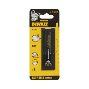 Пилка для лобзика DEWALT EXTREME DT2101, INOX HM Карбид-вольфрамовые зубья, (НМ). 76 x 47 x 1 x 3 мм, T118AHM, 1 шт.