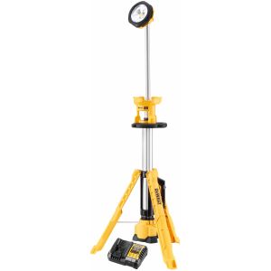 Аккумуляторная мачта освещения DEWALT DCL079P1, 18 В, 3000 лм, с АКБ 5 Ач и ЗУ (DCL079P1N-XJ)