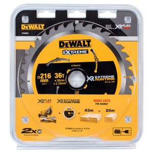 Пильный диск DEWALT DT99569 EXTREME RUNTIME, 216х30 мм