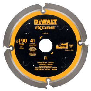 Пильный диск DEWALT DT1472, по фиброцементу, 190х30х1.4 мм (DT1472-QZ)