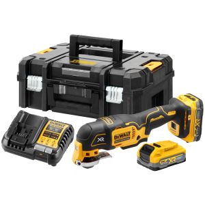 Аккумуляторный реноватор DEWALT DCS356S2T, 18 В, 20000 кол/мин, с 2 АКБ 3.5 Ач и ЗУ, в кейсе TSTAK (DCS356S2T-QW)