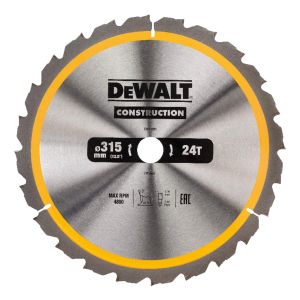 Диск пильный по дереву DEWALT CONSTRUCTION, 315х30х2.2 мм (DT1961-QZ)