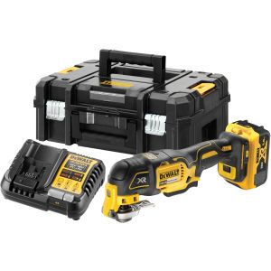 Аккумуляторный реноватор DEWALT DCS356P1T, 18 В, 20000 кол/мин, с АКБ 5 Ач и ЗУ, в кейсе TSTAK (DCS356P1NT-XJ)