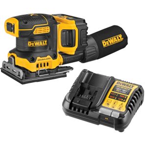 Аккумуляторная плоскошлифовальная машина DEWALT DCW200BP1, 20 В, 13500 кол/мин, с АКБ 5 Ач и ЗУ (DCW200BP1-XJ)