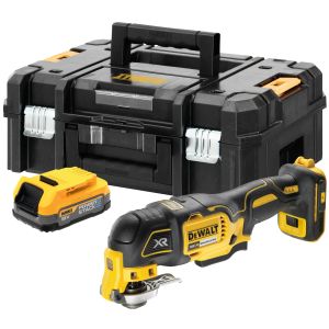 Аккумуляторный реноватор DEWALT DCS356E1T, 18 В, 20000 кол/мин, с АКБ 1.7 Ач, без ЗУ, в кейсе TSTAK (DCS356E1T-XJ)