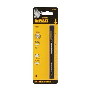 Пилка для лобзика DEWALT EXTREME DT2056, по стеклопластику HM зубья с карбид-вольфрамовыми наконечниками 132 x 100 x 4.3 x 65 мм, T341HM
