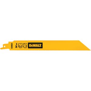 Полотно для сабельной пилы DEWALT DT90387, по металлу, 228 мм, 14 TPI, 15 шт. (DT90387-QZ-3)