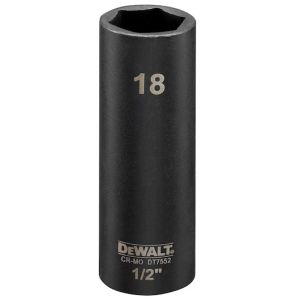 Ударная торцевая головка DeWALT DT7552, 18 мм, 1/2"