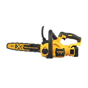 Аккумуляторная цепная пила DEWALT DCM565P1, 18 В, 30 см, 7.7 м/с, с АКБ 5 Ач и ЗУ (DCM565P1-QW)