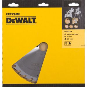 Пильный диск DEWALT EXTREME WORKSHOP DT4226, 250/30 мм.