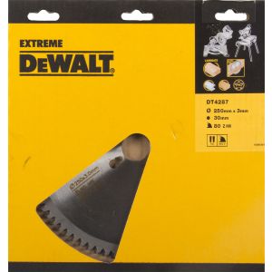 Пильный диск DEWALT EXTREME WORKSHOP DT4287, 250/30 мм.