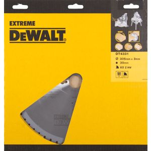 Пильный диск DEWALT EXTREME WORKSHOP DT4331, 305/30 мм.