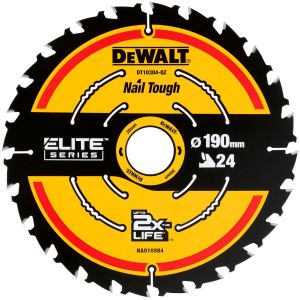 Пильный диск по дереву DEWALT DT10402, 190х30х1.65 мм (DT10402-QZ)
