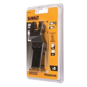 Погружное пильное полотно DEWALT DT20727, биметаллическое 43 x 30 мм, 5 шт. для DT20707