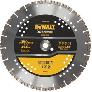 Диск алмазный DEWALT DT20461, по бетону, 350х25.4х1 мм, 1 шт. (DT20461-QZ)