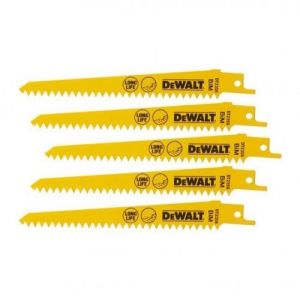 Полотно DEWALT DT2356, по гипсокартону для сабельной пилы биметаллическое 152 мм, S628DF, 5 шт.