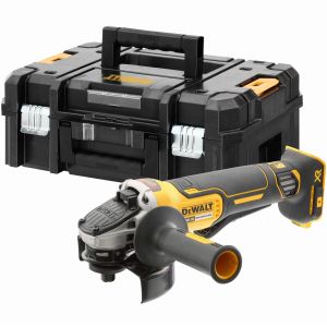 Аккумуляторная угловая шлифмашина DEWALT DCG406NT, 18 В, 125 мм, 9000 об/мин, без АКБ и ЗУ, в кейсе TSTAK (DCG406NT-XJ)