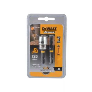 Биты DEWALT DT70537T, FLEXTORQ T20 50 мм, c магнитным держателем MAGNETIC SCREW LOCK