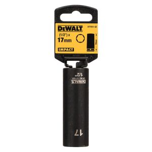 Ударная накидная головка DeWALT DT7551, длинная 17MM 1/2
