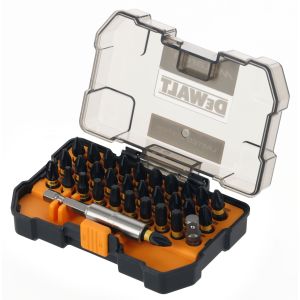 Набор бит DEWALT McLaren Limited Edition DT70901T, PH/PZ/Torx, 25 мм, 32 шт., в кейсе (DT70901T-QZ)