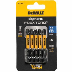 Бита DEWALT PZ3, 50 мм, HEX, 5 шт. (DT7392T-QZ)