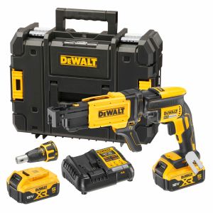 Аккумуляторный ленточный шуруповерт DEWALT DCF620P2K, 18 В, 30 Нм, 4400 об/мин, с 2 АКБ 5 Ач и ЗУ, в кейсе TSTAK (DCF620P2K-QW)