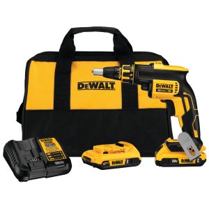 Аккумуляторный ленточный шуруповерт DEWALT DCF620D2, 18 В, 30 Нм, c 2 АКБ 2 Ач и ЗУ, в сумке (DCF620D2-QW)