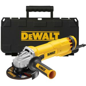 Угловая шлифмашина DEWALT DWE4207K, 1010 Вт, 125 мм, 11000 об/мин, в кейсе (DWE4207K-QS)