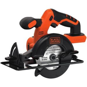 Аккумуляторная дисковая пила BLACK+DECKER BDCCS18N, 18 В, 140 мм, 3700 об/мин, без АКБ и ЗУ (BDCCS18N-XJ)