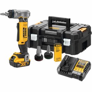 Аккумуляторный расширитель для труб DEWALT DCE400P1T, 18 В, 60 ход/мин, до 25 мм, с АКБ 5 Ач и ЗУ, в кейсе TSTAK