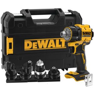Аккумуляторная дрель-шуруповерт DEWALT DCD803NT, 18 В, 1650 об/мин, с комплектом насадок, в кейсе TSTAK (DCD803NT-XJ)