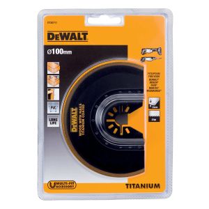 Сегментированный пильный диск DEWALT DT20711, Ti, 23 x 100 мм, для мультитул