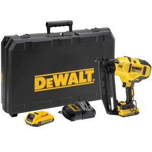Аккумуляторный гвоздезабивной пистолет DEWALT DCN660D2, 18 В, 48 Дж, с 2 АКБ 2 Ач и ЗУ, в кейсе (DCN660D2-QW)
