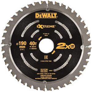 Пильный диск DEWALT DT4394, по дереву, 190х30х1 мм (DT4394-QZ)
