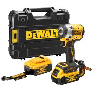 Аккумуляторный гайковерт DEWALT DCF921P2LRT, 18 В, 610 Нм, 3550 уд/мин, с 2 АКБ 5 Ач, без ЗУ, в кейсе TSTAK (DCF921P2LRT-XJ)