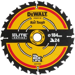 Пильный диск по дереву DEWALT DT10401, 184х20х1.65 мм, 5 шт. (DT10401-QZ-5)
