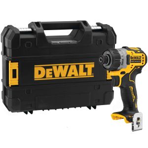 Аккумуляторный шуруповерт DEWALT DCF601NT, 12 В, 8 Нм, без АКБ и ЗУ, в кейсе TSTAK (DCF601NT-QW)