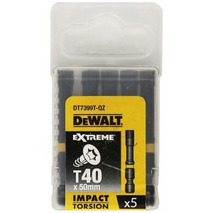 Биты DEWALT DT7399T, T40 x 50 мм, 5 шт.