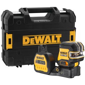 Аккумуляторный лазерный построитель плоскостей DEWALT DCE825NG18, 12/18 В, зеленый луч, 30 м, без АКБ и ЗУ, в кейсе TSTAK
