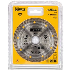 Алмазный круг DEWALT DT3712, Turbo, универсальный, 125 x 22.2 мм, h=7
