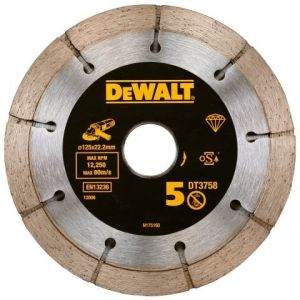 Алмазный круг двойной DEWALT DT3758, 125 x 22.2 x 6.3 мм, h=10