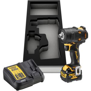 Аккумуляторный гайковерт DEWALT DCF903P1G, 12 В, 340 Нм, 3250 уд/мин, с АКБ 5 Ач и ЗУ, в чехле (DCF903P1G-QW)