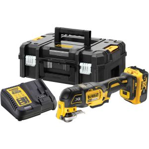 Аккумуляторный реноватор DEWALT DCS356P1, 18 В, 20000 кол/мин, с АКБ 5 Ач и ЗУ, в кейсе TSTAK (DCS356P1-QW)
