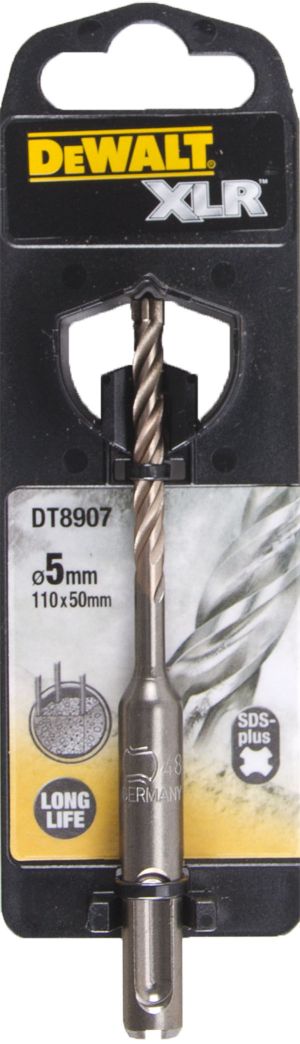 Бур DEWALT XLR, DT8907, SDS-Plus, 5 x 110 x 50