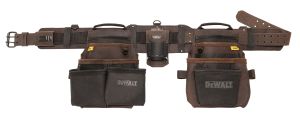 Кожаный ремень DEWALT с навесными сумками, DWST50113-1