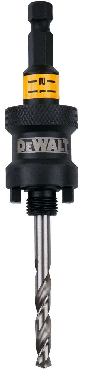 Адаптер для коронки со сверлом DEWALT DT20626, HEX, 10 мм