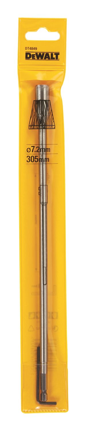 Удлинитель перьевых сверл DEWALT EXTREME DT4849, по дереву IMPACT 1/4 дюйма 300 мм